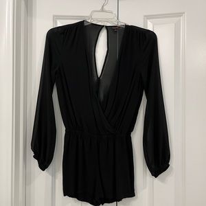 Guess black romper